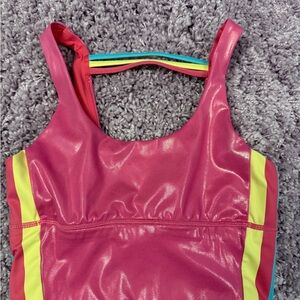 Crowned Athletics Barbara Girl Pink Sport Bra M